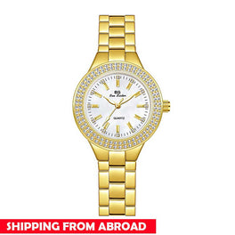 BS bee sister Diamond Women Watches Luxury Casual Stainless Steel Silver Watch For Women Rhinestone Watches 2022 Ladies Gift