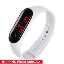 Student Gift Led Bracelet Watch Button Children's Male and Female Students Exercise New Gift