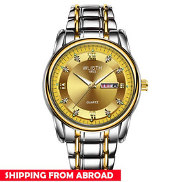 WLISTH Chinese Brand Quartz Watch with Stainless Steel Belt